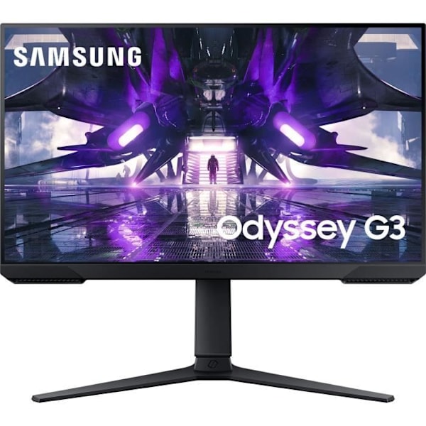 PC-skärm - SAMSUNG - LS24AG300NRXEN - 24" FHD 1920x1080 - VA-panel - 1 ms - 144 Hz - HDMI / DisplayPort - FreeSync Premium