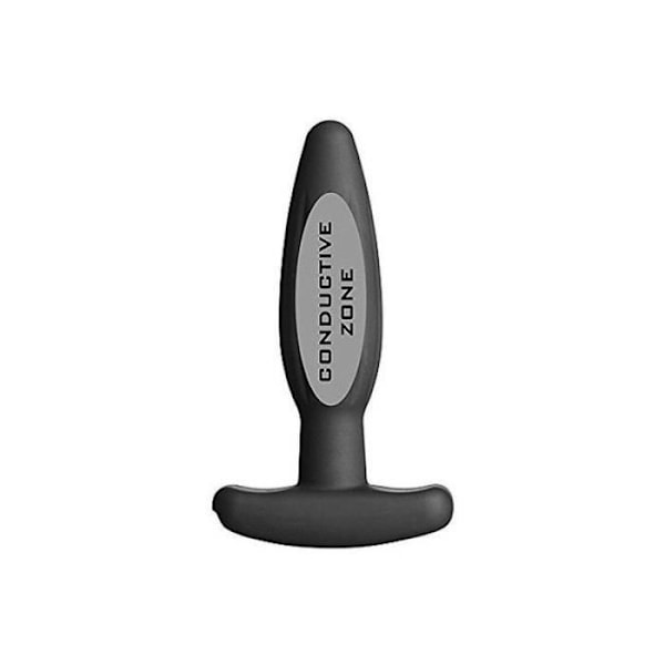 Analplugg - ElectraStim - Svart Rocker - Silikon - Liten storlek - 12 x 2,5 cm Svart