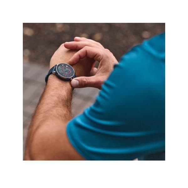 Amazfit Active 3 Premium GPS NFC Bluetooth 45mm AMOLED Vattentålighet 5ATM Blå