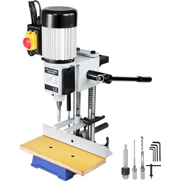 Fyrkantig mejselborr - VEVOR - 13 mm Elektrisk mortiser 750 W Flerfärgad