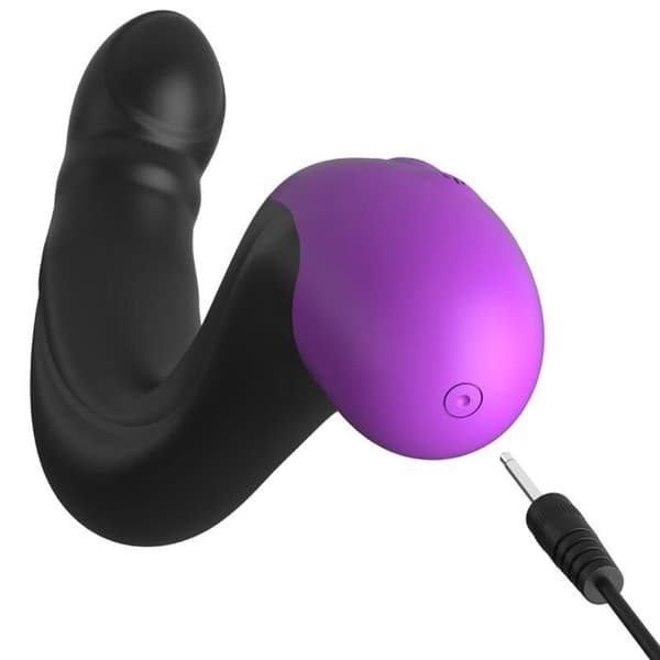 Masseur Anal - Pipedream - Hyper Pulse P Spot - Silikon - Ergonomisk - Svart Svart