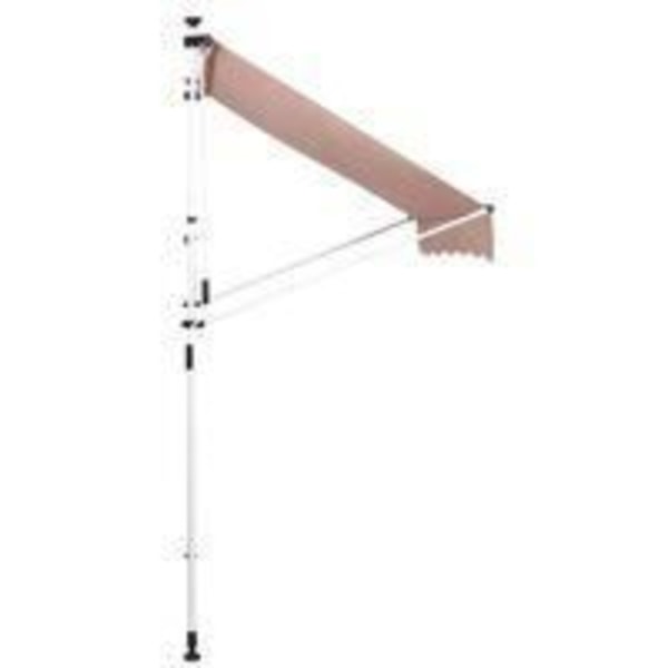 Westerly Clamp Markisgardin - CLP - Beige - 350x120 cm - Vattenavvisande och Anti-UV Canvas Beige