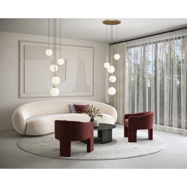 Plafonnier - Maytoni - Grundform - 5 Ljus - Guldmetall - E14 - Moderne Design