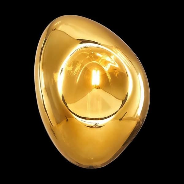 Vägglampa - Maytoni - Mabell - Guld - Glas - E14