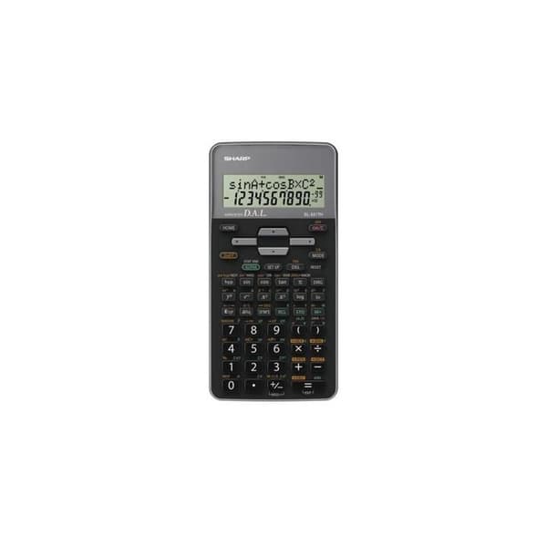 Vetenskaplig kalkylator Sharp SH-EL531THBGY Svart