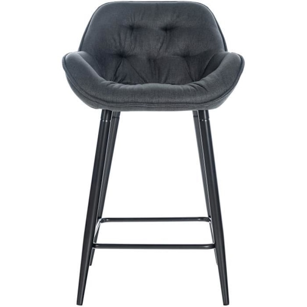 Gibson Barpall - CLP - Mörkgrå - Tyg - Samtida - Design Mörkgrå