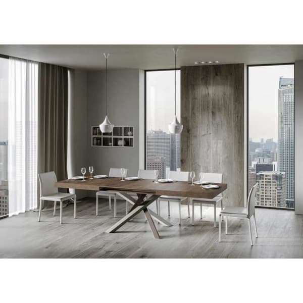Utdragbart bord Utdragbart bord 90x140/244 cm Volantis Valnötsram 4/C Valnöt