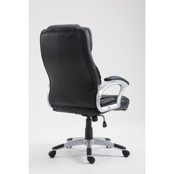 XL Texas V2 Kontorsstol konstläder - CLP - Svart - Samtida - Design - På hjul Svart