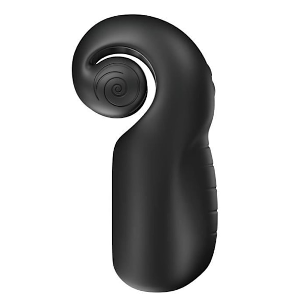 Masturbator - Snigel - Vibe EVO - Medicinskt silikon - Vattentålig - Vibrerande Svart