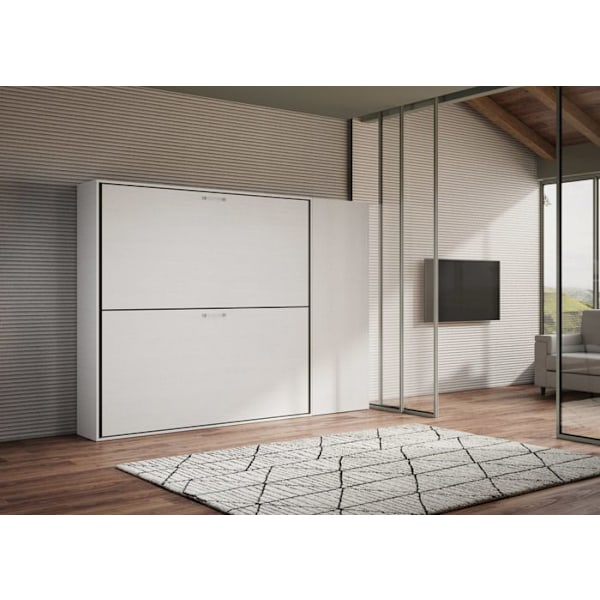 Sängskåp - Kando - H - 2 sängar - Vit Ask - Modern design Vit Ask