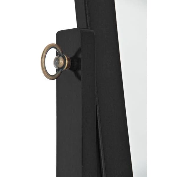 -CLP-Golvmirror Yolanda med hjul-Array svart