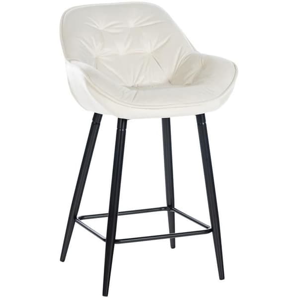 -CLP-Barstol Gibson med Metallben-Array grädde
