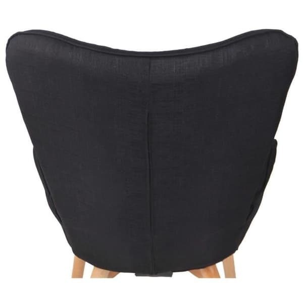 -CLP-Chaise Lounge Durham i tyg-Array svart