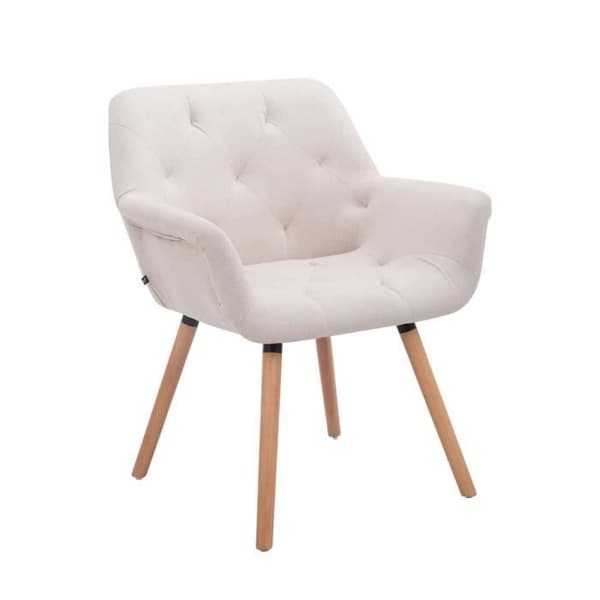 Matsalsstol av Cassidy tyg - Beige-Nature - CLP - Samtida - Design beige