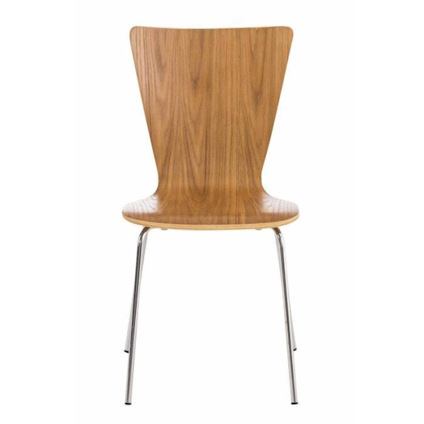 Stapelbar stol - CLP - Aaron - Trä - Tyg - Modern design Ek