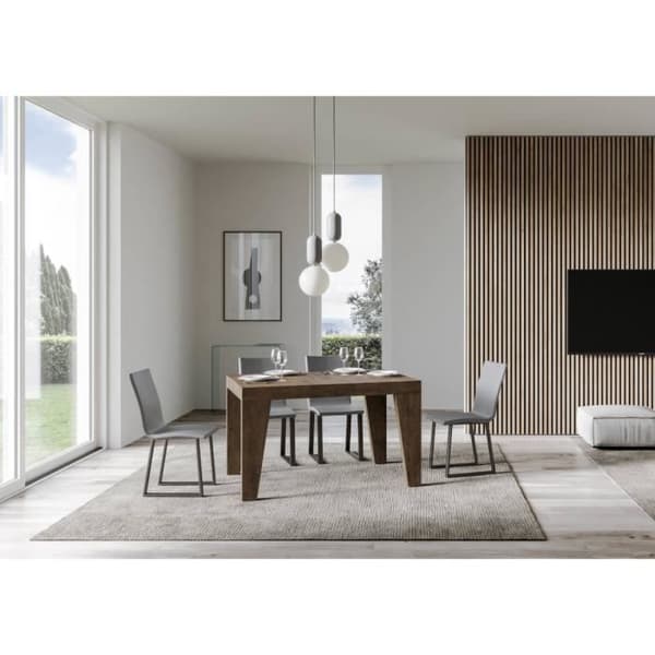 Utökningsbart bord - Naxy - Valnöt - Barn - 90x120/224 cm Valnöt