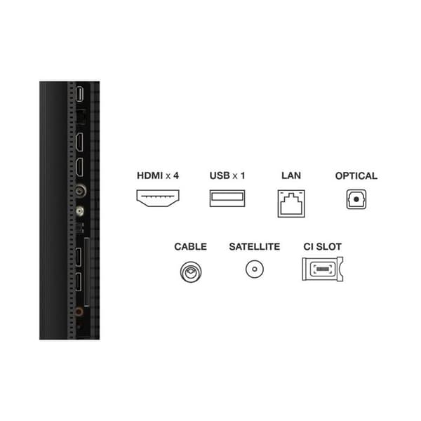 TV LED Tcl QD-Mini LED 50C69K 127 cm