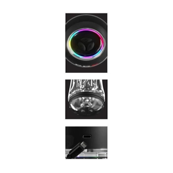PDX Elite ViewTube Pro Vibrerande Masturbator