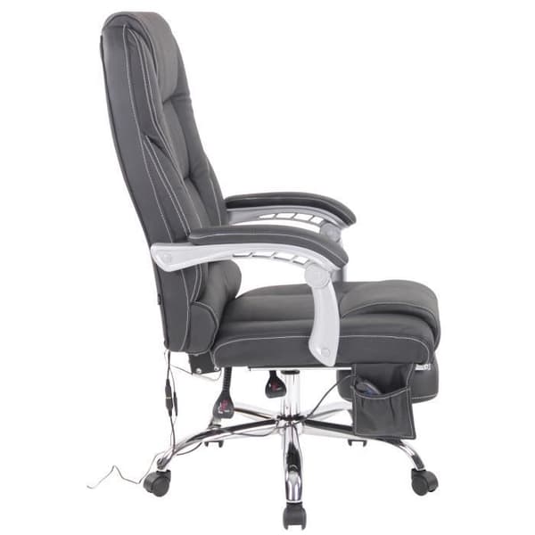 -CLP-Kontorsstol Pacific med massagefunktion-Array svart