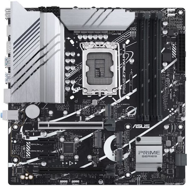 Moderkort - ASUS - PRIME Z790M-PLUS - Intel Z790 LGA 1700 micro ATX
