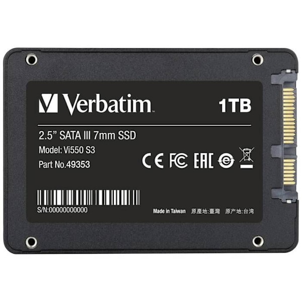 VERBATIM Vi550 S3 2,5" SSD 1TB