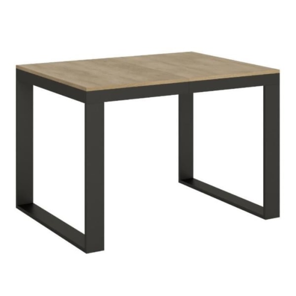 Modernt utdragbart bord 6 till 16 platser L 120 till 380 cm ljus woo a6b3 |  Fyndiq