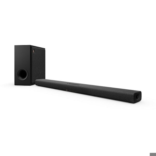Soundbar - Yamaha - True X SR X50A - Dolby Atmos - 2.1.2 - Carbon Grey Kolgrå
