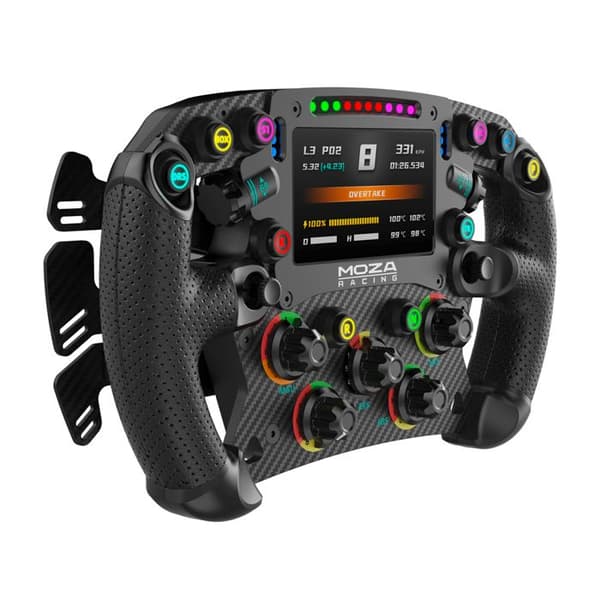 Racingrat - MOZA RACING - FSR2 Formel - Rotation 900° - Hög precision - Kompatibel med PC