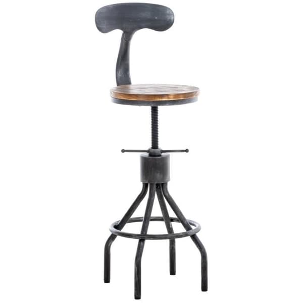 -CLP-Barstol Hanam-Array antikt silver