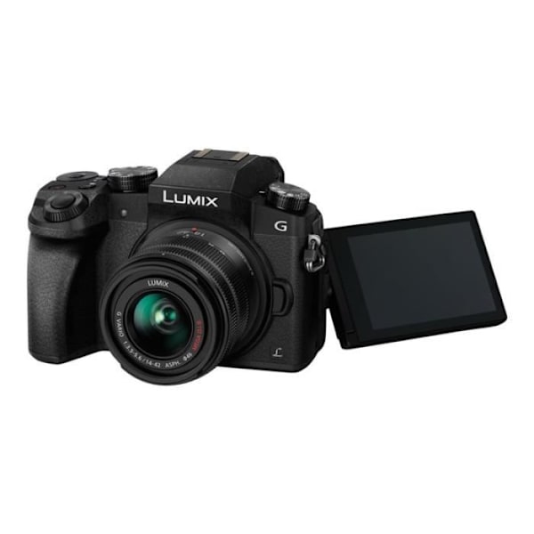 Panasonic Lumix G DMC-G7K 16,0 MP 4K 14-42 mm svart spegellös digitalkamera