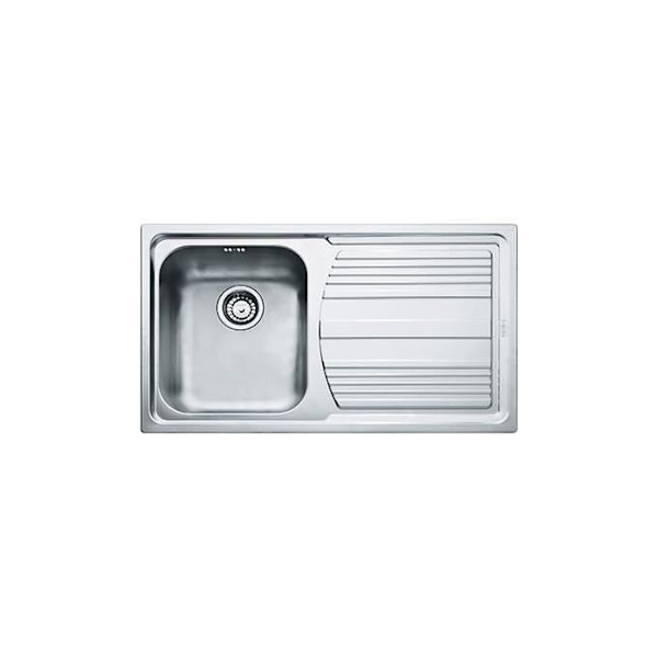 Diskho - Franke - Logik Line lLX 611-L - Rektangulär - Inox - 1 fack - 50 cm djup Rostfritt stål