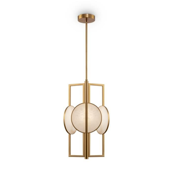 Takplafon - Maytoni - Marmo - Guldmetal - 3 E14-lampor - Modern design