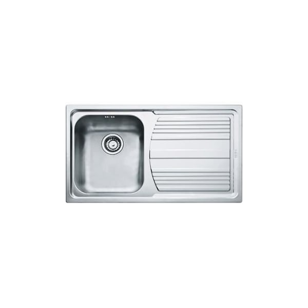 Diskho - Franke - Logik Line lLX 611-L - Rektangulär - Inox - 1 fack - 50 cm djup Rostfritt stål
