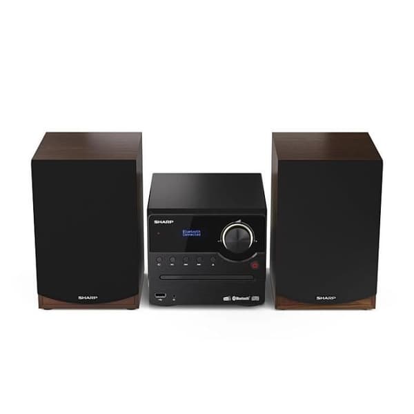SHARP XL-B517D Hi-Fi-system - 45W - FM, DAB+ - Bluetooth - Svart Svart