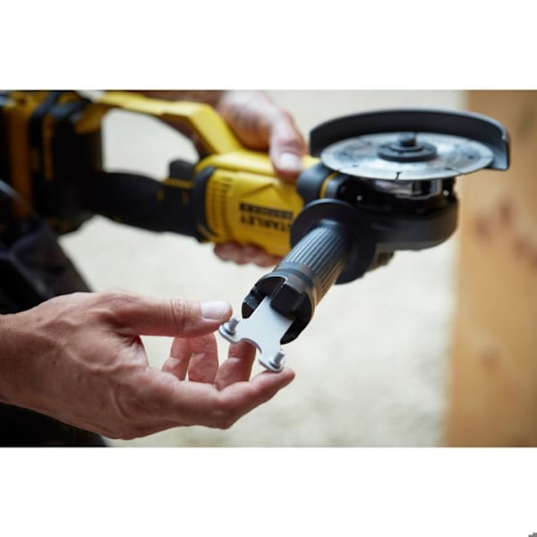 125 mm kvarn - 18V Litium - 2 4Ah batterier - STANLEY FATMAX V20 - SFMCG400M2K-QW Gul