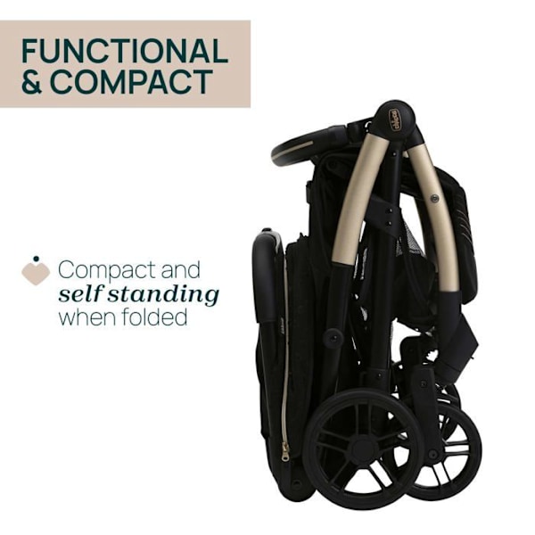 Barnvagnsram Chicco - Å»-CHIC-WÃ-12-90 - Barnvagn GOODY XPLUS SVART RELUX 08087040560000