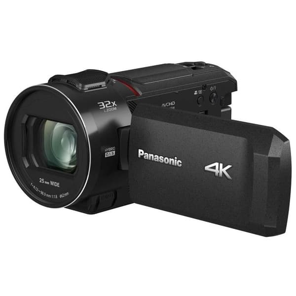 PANASONIC HC-VX3 4K videokamera Svart