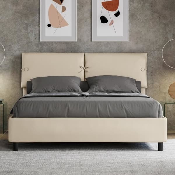 Lit sovande - LIBEROSHOPPING - 160x210 - Grå - Vit Grå