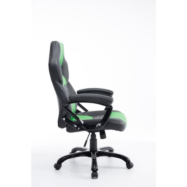 -CLP-Kontorsstol / Gaming Pedro-Array svart/grön