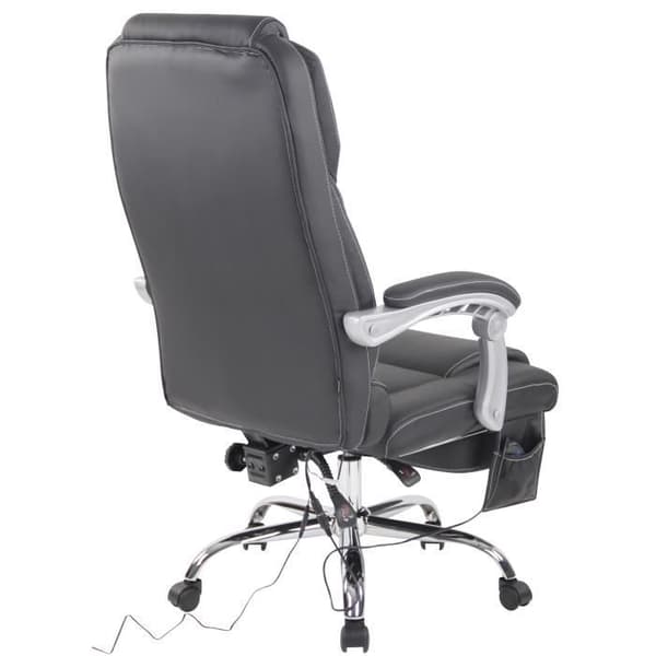 -CLP-Kontorsstol Pacific med massagefunktion-Array svart
