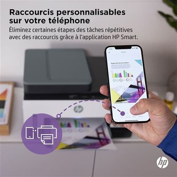 HP Smart Tank 7605 multifunktionsskrivare