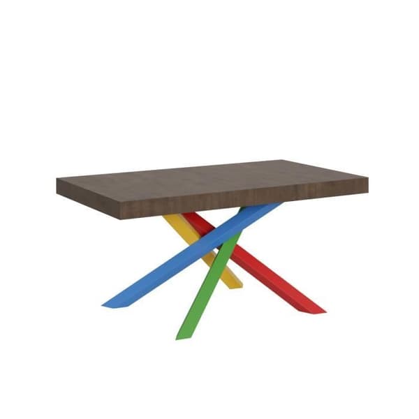 Utdragbart bord - Volantis - Valnöt - 90x160/420 cm - Ram 4/B Valnöt