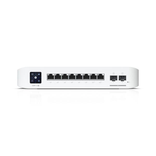 UbiQuiti USW-PRO-8-POE Switchar