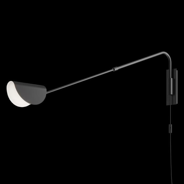Vägglampa - Maytoni - Mollis - Metall - Svart - G9 - Mångsidig Design