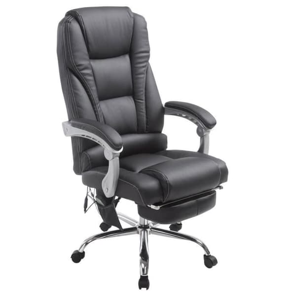 -CLP-Pacific kontorssoffa i konstläder med massagefunktion-Array orange