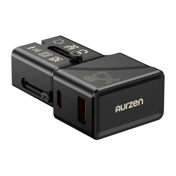 Mini bärbar videoprojektor - AURZEN - ZIP Bundle - 1280x720 - 100 lumen - USB-C