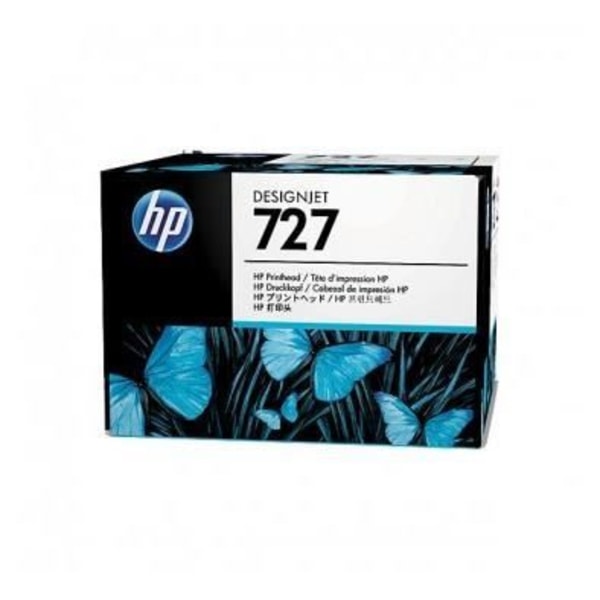 HP 727 skrivhuvud - Paket med 1 - Svart / Färger