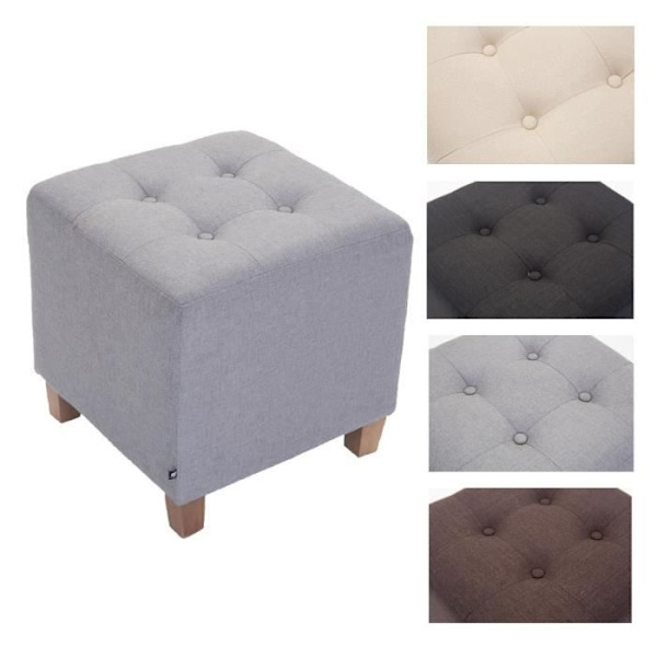 -CLP-Tabouret Pharao-Array ljusgrått