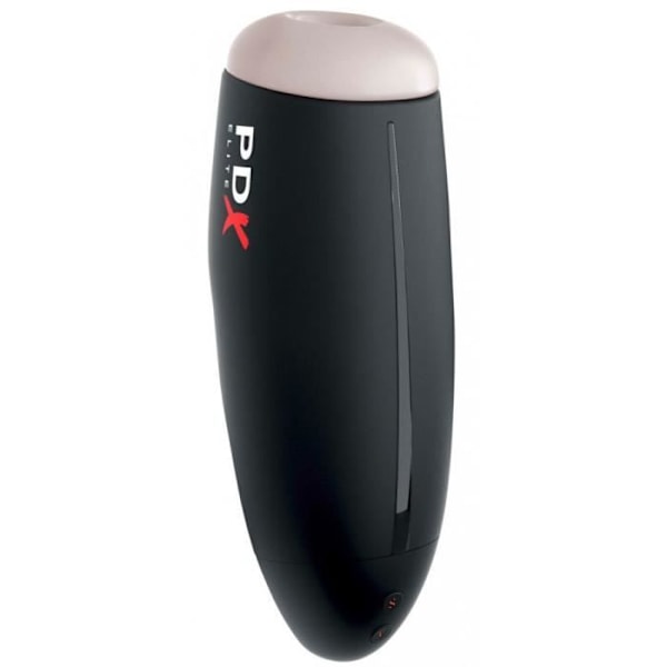 Masturbator - Pipedream - Fap-O-Matic - Laddningsbar - Med sug - 10 vibrationslägen Svart