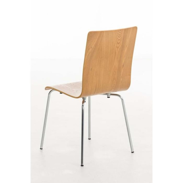Trästol - CLP - Pepe - Snygg design - Metallben - Robust Ek
